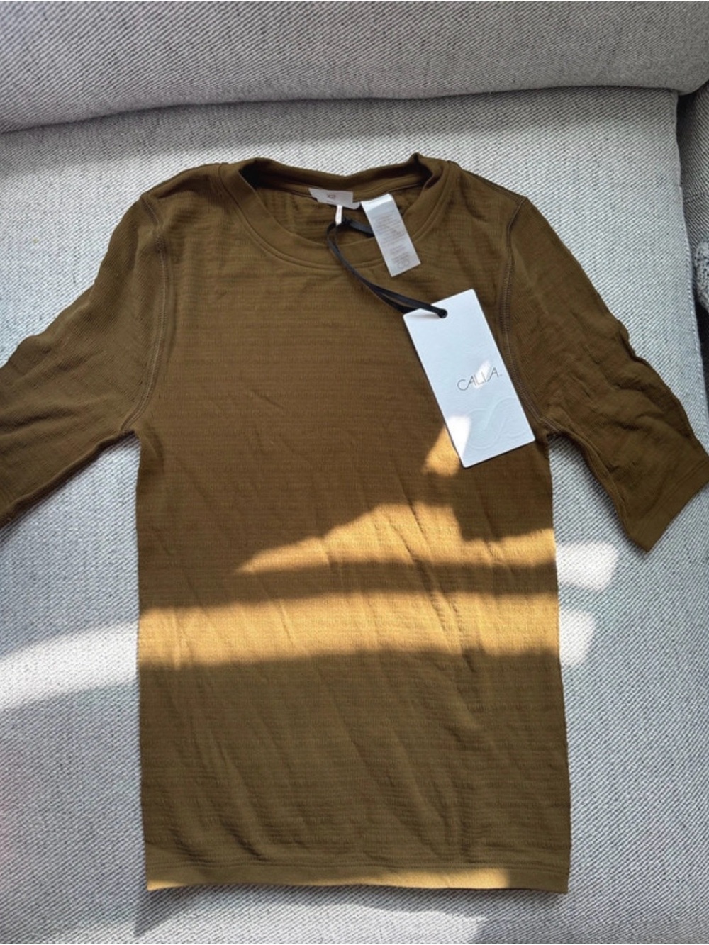 Calia XS Short Sleeve Crew Neck Shirt